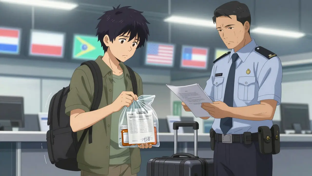 Travel Letters for Controlled Medications: Airport and Customs Tips