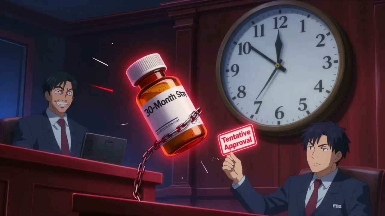 How the 30-Month Stay Delays Generic Drug Approval Under Hatch-Waxman